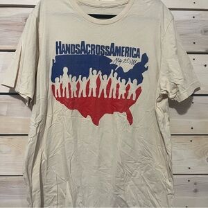 Hands Across America Replica Shirt 2XL